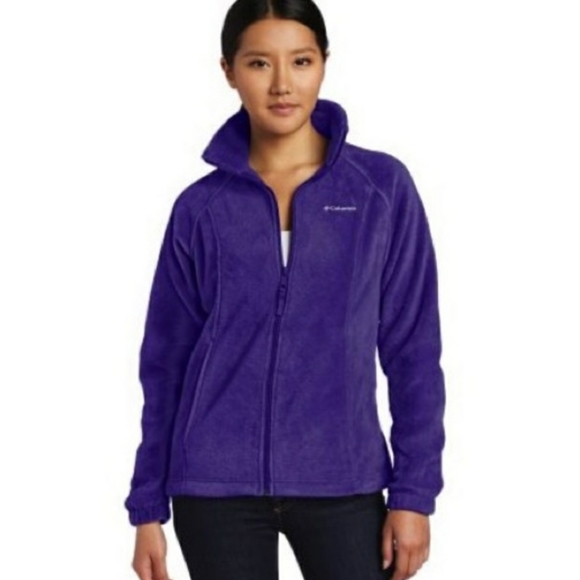 Columbia Tops - Purple Columbia Fleece